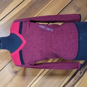 NEW! Karen Scott Cotton Colorblocked V-Neck Sweater